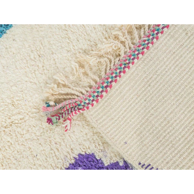 Abstraction III Berber Rug, 2010s For Sale - Image 9 of 10