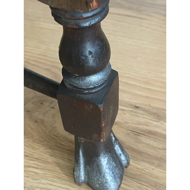 Fabulous Antique American Jacobean Chair Redisigned For Sale - Image 9 of 12