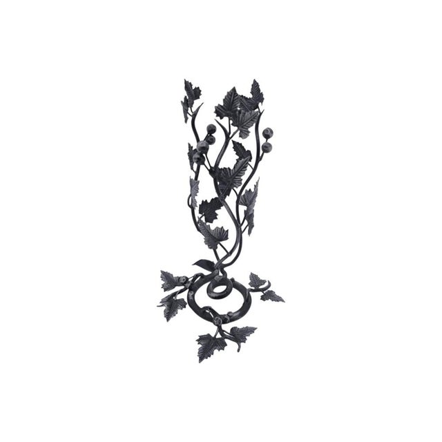 Murano Glass and Wrought Iron Vase by Umberto Bellotto for Barovier & Toso, 1930 For Sale - Image 6 of 9