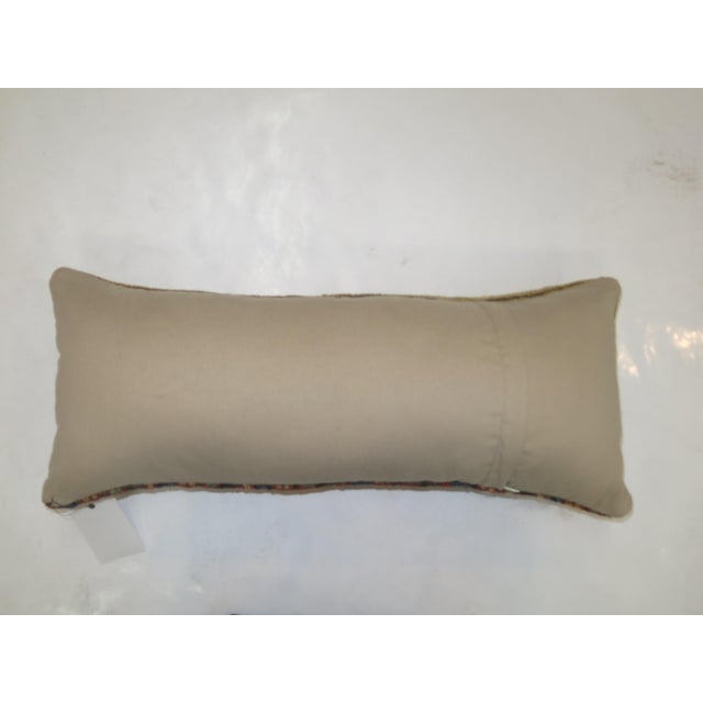Persian Antique Persian Serab Bolster Rug Pillow For Sale - Image 3 of 5