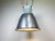 Vintage Industrial Factory Pendant Lamp in Silver from Elektrosvit, 1960s For Sale - Image 17 of 18