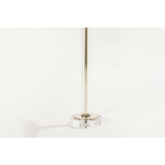 Gold Glass and Brass Table Lamps, C. 1960s For Sale - Image 8 of 12