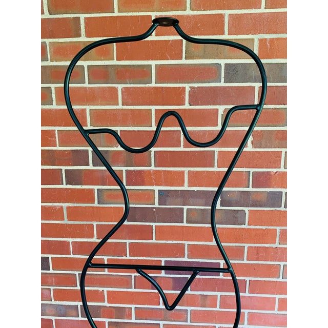 Laurids Lonborg 1980s Modernist Mannequin Display Form Coat Hat Rack Attributed to Laurids Lonborg - A Pair For Sale - Image 4 of 12