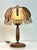 1960s Teak and Amber Glass Table Lamp from Hustadt Leuchten, 1960s For Sale - Image 5 of 18