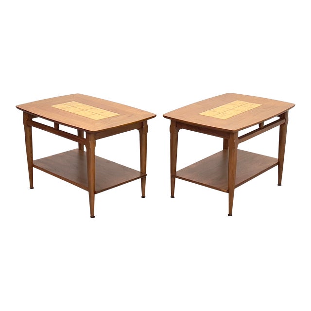 Pair of Mid Century Modern End Tables by Lane Chairish