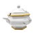 Late 20th Century Italian Hand-Painted Octagonal Floral Soup Tureen Set For Sale - Image 17 of 18