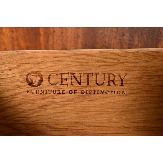 Century Furniture Hollywood Regency Chinoiserie Carved Walnut Sideboard Credenza, Circa 1970s For Sale - Image 10 of 17
