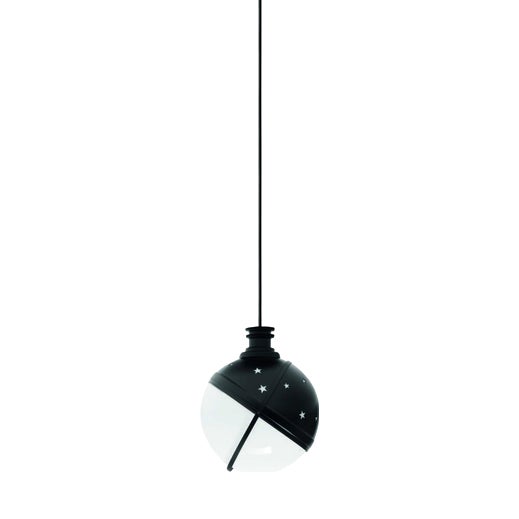 Helena Black Pendant Lamp by Charles Eames for Cassina For Sale