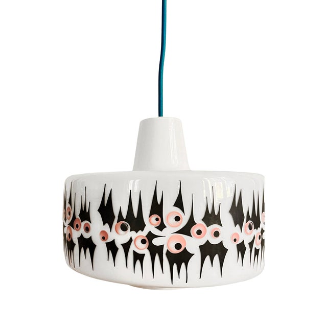 Josef Hurka Ceiling Lamp, New Look, Designed by J. Hurka, Napako, Czechoslovakia, 1960s. For Sale - Image 4 of 12