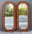 Late 20th Century Vintage Octagon Faux Bamboo Mirrors - A Pair For Sale - Image 5 of 12