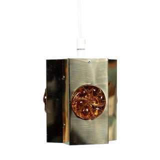 Vintage Danish Hanging Lamp from Vitrika For Sale