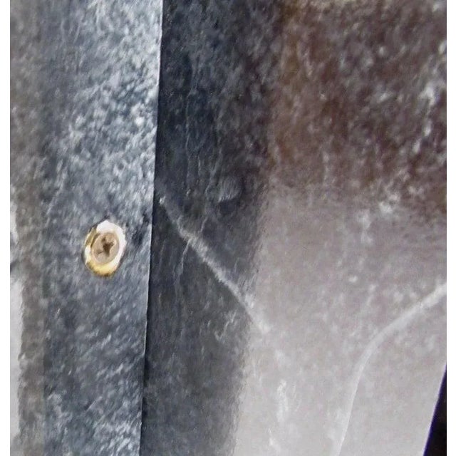 Metal Vintage Modern Decorator Style Sideboard For Sale - Image 7 of 13