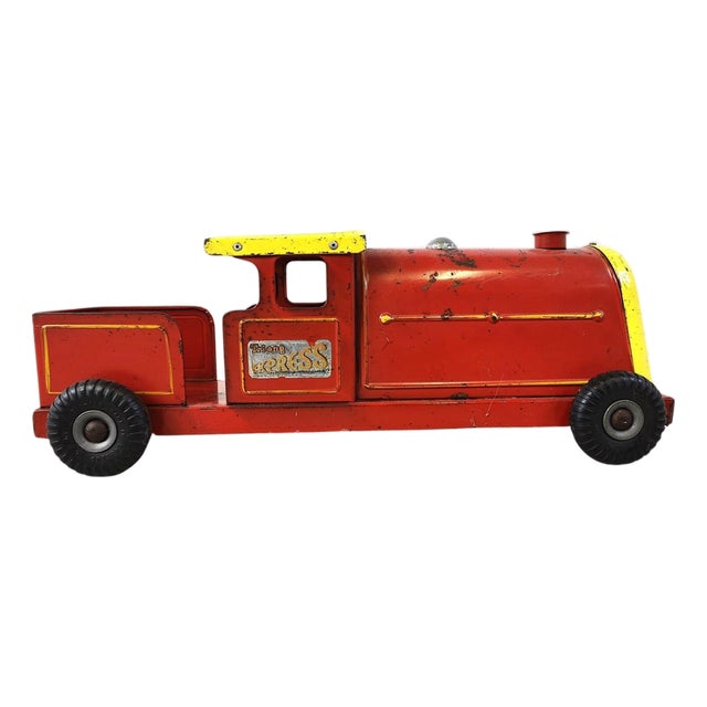 Vintage Tin Toy Car from Tri-Ang, 1950s For Sale