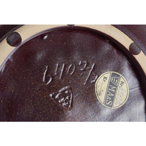 Stoneware Bowl with Mermaid and Fish Motif by Michael Andersen, 1960s-1970s For Sale - Image 6 of 7