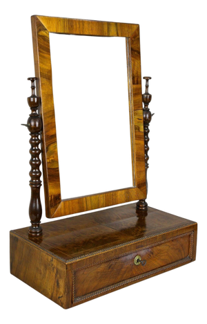 Biedermeier Table Top Vanity Table with Drawer, Austria, 1850s