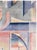 A mid-20th-century Chinese Rug with a striking 3-dimensional vortex out-of-character borderless design