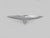 Designer: Lucien Gau Dims.: 15.6"W x 7.5"D x 3.2"H A very nice Lucien Gau wall wall light of the America Cup collection....