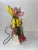 Mid 20th Century Vintage 1950s Tv Lamp Courting Couple Floral Light MCM Kitsch 12” Working For Sale - Image 5 of 12