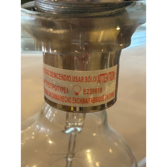 Transparent Uttermost Eissa Accent Lamp For Sale - Image 8 of 10