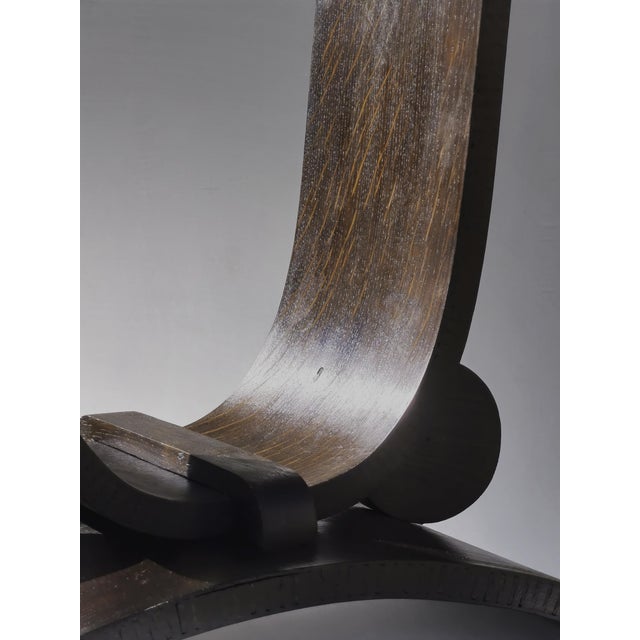 Art Deco Modernist Console Table in the style of Charles Dudouyt, France, 1930s For Sale - Image 12 of 14