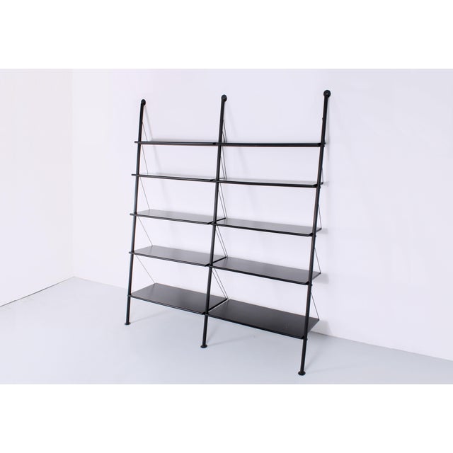 John Ild Black Shelving System by Philippe Starck for Disform, 1970s For Sale - Image 16 of 17
