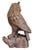 Vintage Hand-Carved Wood Owl, 1920s For Sale - Image 4 of 12