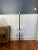Mid-Century Wrought Iron and Marble Floor Lamp With Side Table For Sale - Image 10 of 10