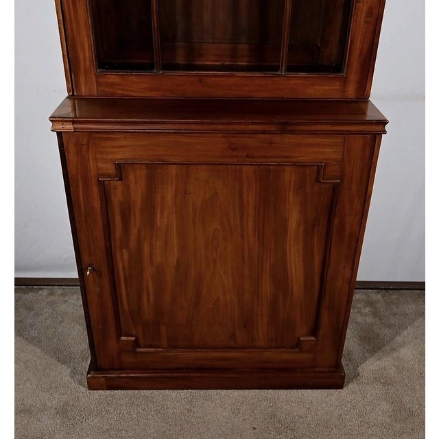 Georgian 2-Body Cupboard in Mahogany, England, Early 19th Century For Sale - Image 10 of 18