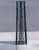 Eiffel Tower Metal Sculpture 9' 8" Tall X 25" Wide Custom Design For Sale - Image 9 of 12