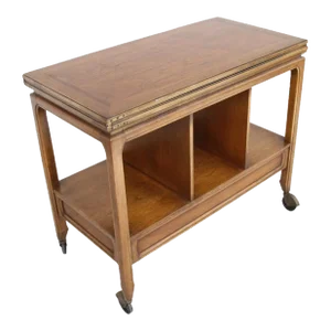 Mid 20th Century Thomasville Expandable Bar Cart Server