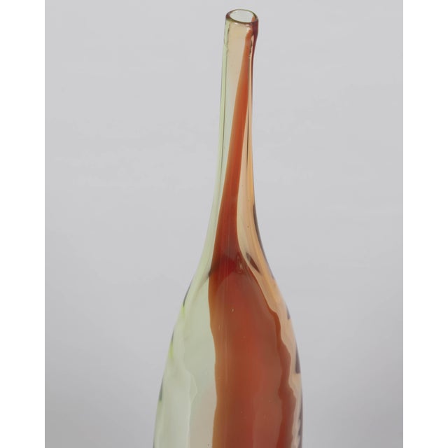 Kosta Boda Tobago Art Glass Bottle by Kjell Engman For Sale - Image 10 of 14