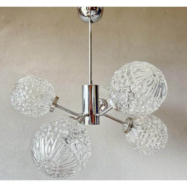 1970s Vintage Sputnik Light by Richard Essig, 1970s For Sale - Image 5 of 14