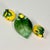 1980s Vintage Hollywood Regency Majolica Lemon Salt & Pepper Shaker - Set of 3 For Sale - Image 10 of 17