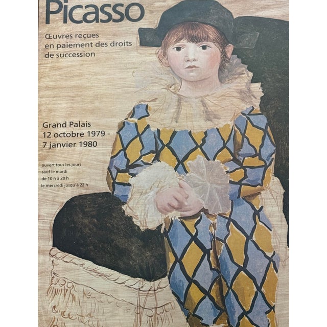 The original painting "Paul en Arlequin" was painted in 1924, depicting his young son Paulo dressed as a harlequin. This...