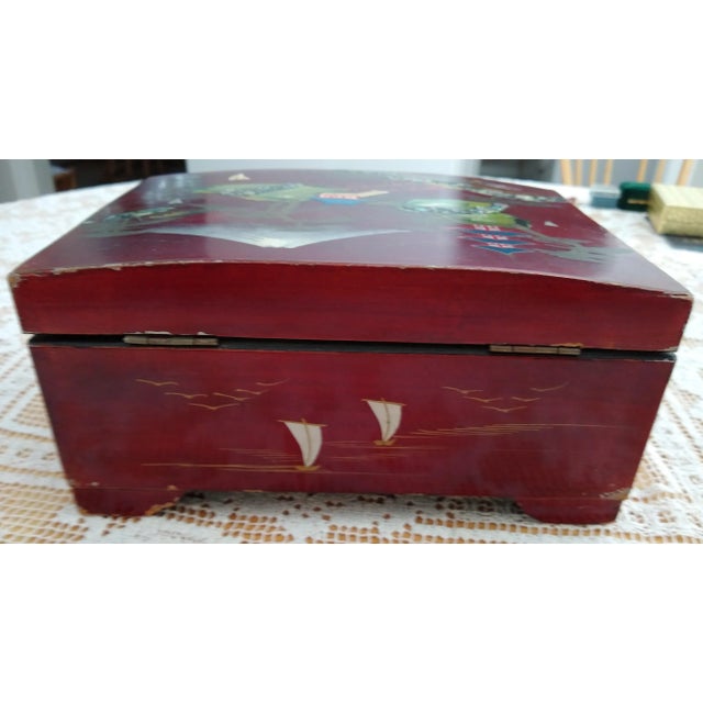 Acquired while resident in Singapore in the early 1980's. Hand crafted and painted in Japan.