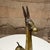 Mid-Century Modern Brass Figurine Stylized Lama Mid Century Modern Decor For Sale - Image 3 of 15