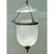 Vintage Diamond Cut Crystal Bell Jar Lantern For Sale In West Palm - Image 6 of 12