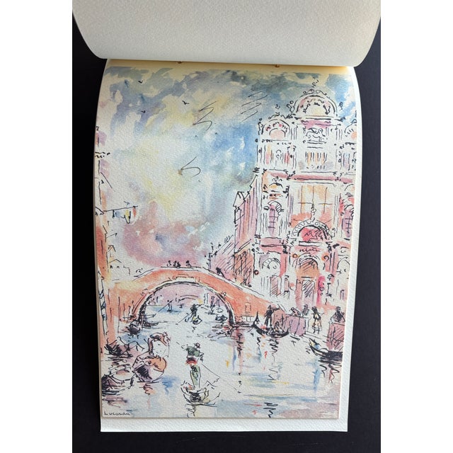 Complete Portfolio of 14 Venetian Color MCM Prints by Antonio Lucardo Reproduction For Sale - Image 15 of 18
