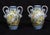 Antique Glazed Majolica Vases Depicting Pastoral Scenes, Naples, Late 19th Century, Set of 2 For Sale - Image 4 of 4