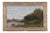 Edmond Marie Petitjean, French Impressionist River Landscape, Oil on Canvas, Framed For Sale