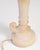 Antique Italian Carved Alabaster Cornucopia Horn of Plenty Table Lamp For Sale - Image 9 of 10