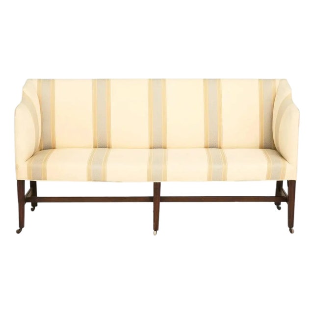 Early 19th Century English George III Hepplewhite Sofa For Sale