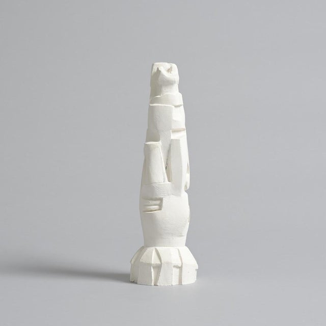 Jan Keustermans, Abstract Sculpture, Plaster For Sale - Image 9 of 18