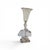 1950s Vintage Murano Art Glass Table Lamp Sculptural Male Torso, Italy, 1960s, Set of 2 For Sale - Image 5 of 5