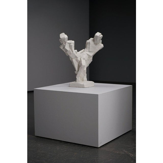 Cubist Abstract Sculpture, 1940s, Plaster For Sale - Image 13 of 14