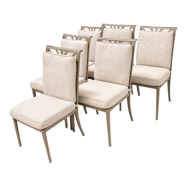 McKinnon and Harris Buie Outdoor Dining Side Chairs, Set of Six For Sale