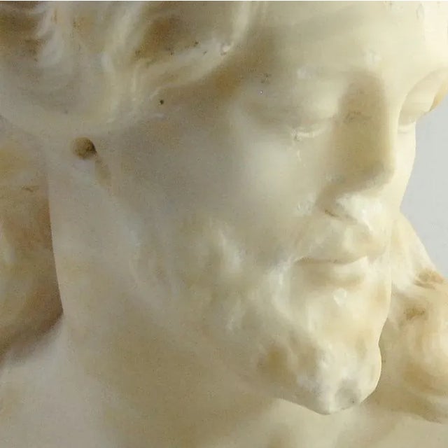Vintage Italian Alabaster Sculpture, 1800s-1900s For Sale - Image 9 of 12