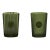 Vistosi Limited Edition Blown Glass Tumblers – Set of 2 For Sale