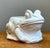 Vintage Italian White Frog Ceramic Vase For Sale - Image 12 of 12