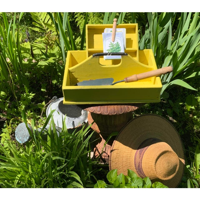 English 1900s Set of 2, English Handmade Wooden Garden Caddy For Sale - Image 3 of 18
